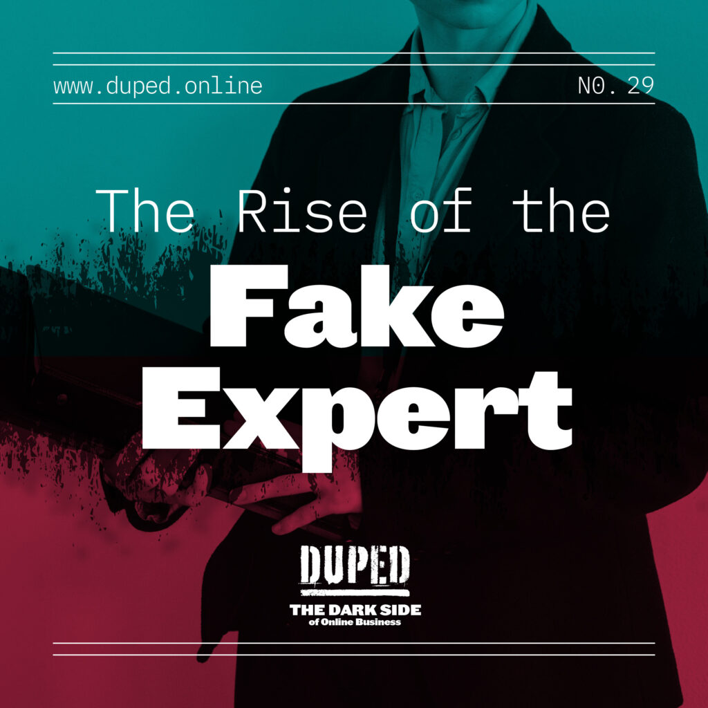 the fake expert